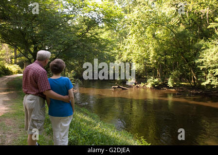 Edisto Memorial Gardens Orangeburg South Carolina USA Foto Stock