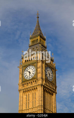 Famoso Big Ben Clock Tower a Londra, Regno Unito. Foto Stock