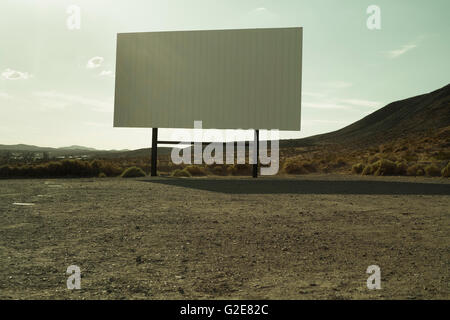 Cinema Drive-In nel deserto Foto Stock