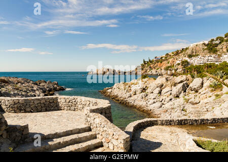 Punta de La Mona, La Herradura sulla Costa Del Sol Spagna Foto Stock