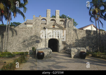 Gate di Fort San Pedro, Cebu City, Filippine Foto Stock