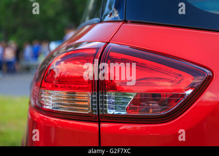 Luce dell'automobile del posteriore Foto Stock