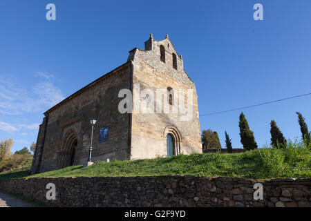 A Villafranca del Bierzo, Spagna: Iglesia de Santiago Apóstol. Foto Stock