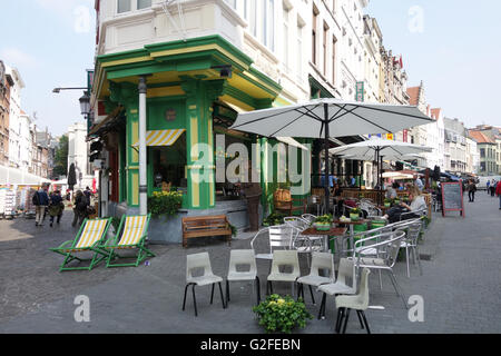 Crème de la crème, gelateria ad Anversa, in Belgio Foto Stock