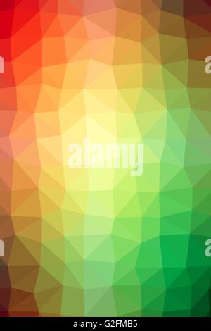 Triangolo schema colore. Sfondo del triangolo. Triangolo pattern astratti. Bassa poli triangolo. Bassa poli pattern. Colorate poligonale Foto Stock