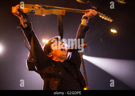 Bologna, Italia 6 Giugno 2013 Metallica si esibisce dal vivo a Unipol Arena. © Davide Merli / Alamy Live News Foto Stock