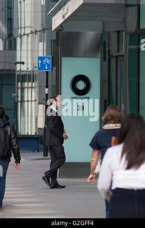 Macquarie Bank di Londra Foto Stock