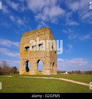 Autun in Frankreich, Janustempel - Autun in Francia, il Tempio de Janus Foto Stock