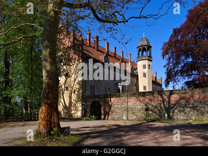 Wittenberg Lutherhaus - Wittenberg, il vecchio edificio Lutherhaus nella città Foto Stock