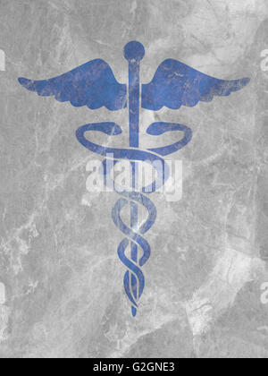 Caduceo Foto Stock
