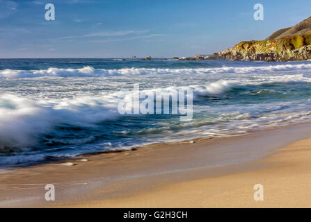 Bodega Bay Surf, Bodega Bay, California Foto Stock