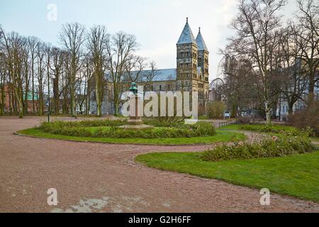 Nella cattedrale di Lund Foto Stock