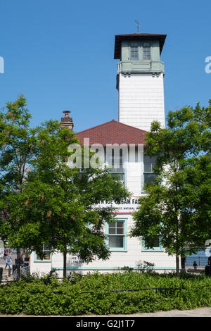 Brooklyn Ice Cream Factory, Brooklyn, New York, Stati Uniti d'America Foto Stock