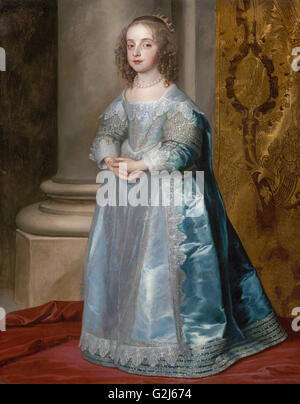 Anthony van Dyck - Principessa Maria, Figlia di Carlo I - Museo delle Belle Arti di Boston Foto Stock
