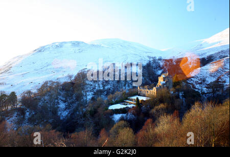 Castle Campbell, Dollar Glen, Stirlingshire, Fife, Scozia Foto Stock