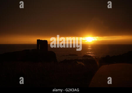 Elie Ness, Fife Scozia a Sunrise Foto Stock