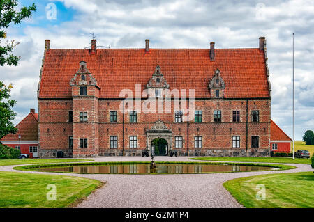 Svenstorp gard è un castello nel comune di Lund, Scania in Svezia meridionale. Foto Stock