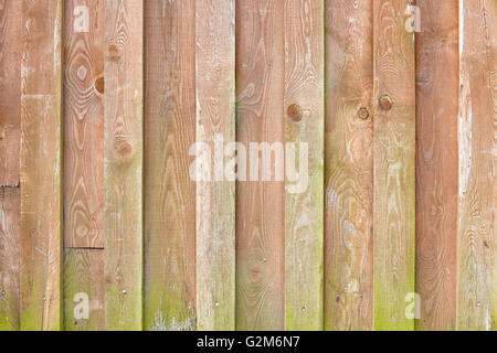 Sfondo costituito di weathered di tavole di legno. Foto Stock