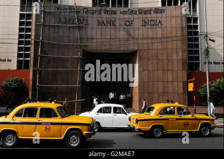 INDIA Westbengal, Calcutta, Calcutta, Reserve Bank of India / INDIEN, Westbengalen, Calcutta, Reserve Bank of India Foto Stock