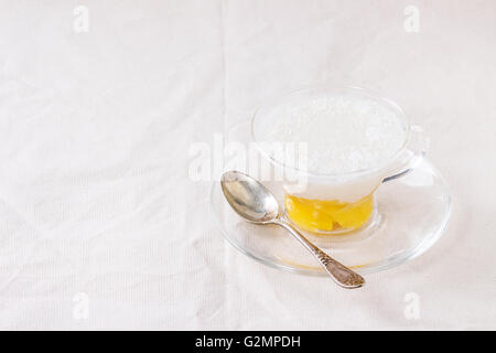 Tapioca dessert con mango Foto Stock