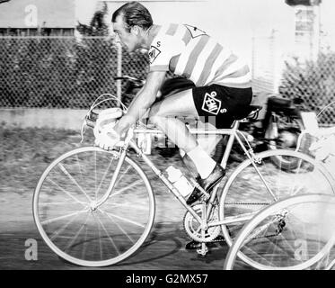 Escursioni in bicicletta,Tour d'Italia,Anquetil,1960 Foto Stock