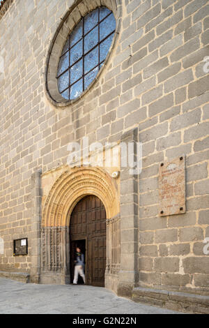 Parroquia de San Juan Bautista. Qui egli è stato chiamato Santa Teresa d Avila, Castiglia e Leon, Spagna. Foto Stock