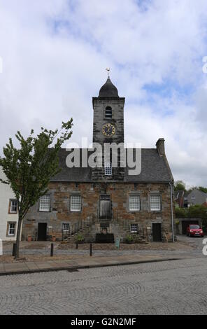 Esterno del culross town house fife scozia maggio 2016 Foto Stock