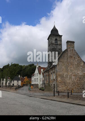 Esterno del culross town house fife scozia maggio 2016 Foto Stock