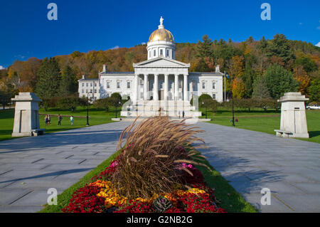 Stato del Vermont House situato in Montpelier, Vermont, USA. Foto Stock