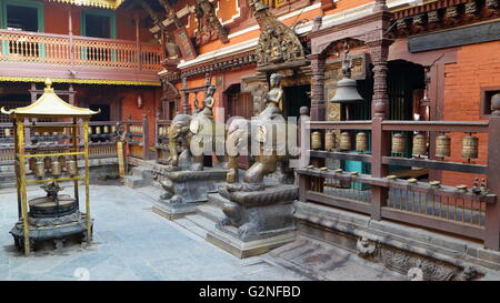 Il Tempio d'oro in Patan Nepal Foto Stock