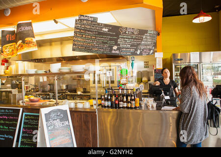 Boccone Eatery, Thousand Oaks, California Foto Stock