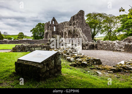 Dundrennan Abbey, Dundrennan, Dumfries & Galloway, Scozia Foto Stock