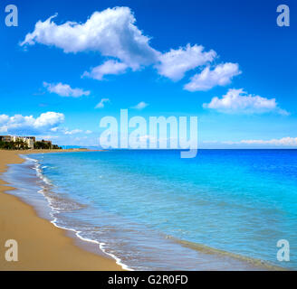 Spiaggia di Las Marinas in Denia a Alicante provincia della Spagna Foto Stock