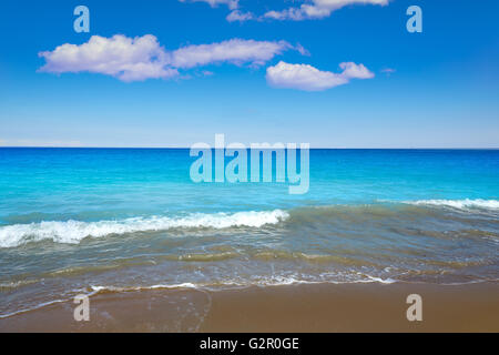 Spiaggia di Las Marinas in Denia a Alicante provincia della Spagna Foto Stock