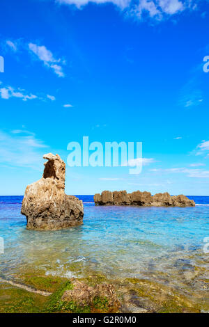 Denia spiaggia di Las Rotas vicino a Sant Antonio capo di alicante Spagna Foto Stock