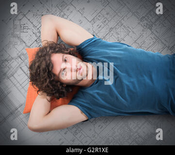 Progetto della casa Foto Stock