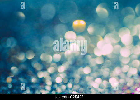 Bella abstract bokeh di luci per lo sfondo Foto Stock