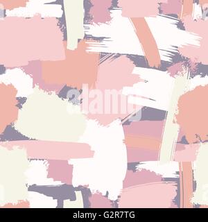 Seamless pennellate pattern Illustrazione Vettoriale
