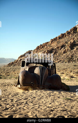 Arrugginita Hudson per motivi di Klein Aus Vista in Namibia Foto Stock