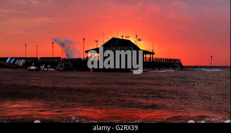 Sunrise, al Viking Bay. Foto Stock