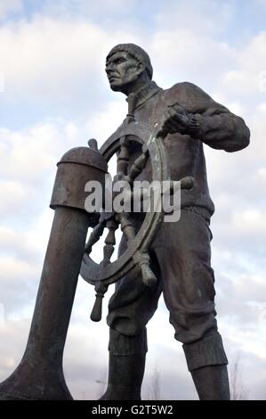 Marina Mercantile Memorial, South Shields Foto Stock