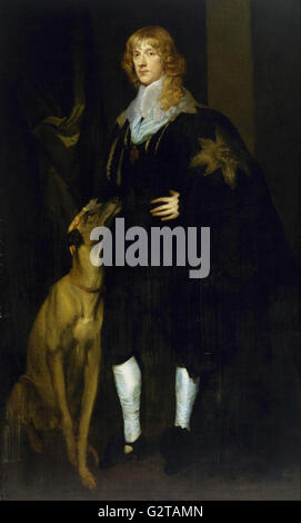 Dopo Sir Anthony van Dyck - James Stuart, duca di Lenox e Richmond - Foto Stock