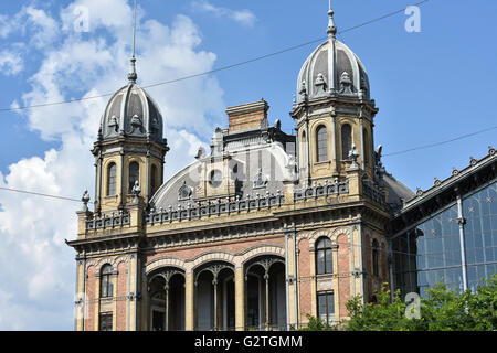 Stazione ferroviaria occidentale, città di Budapest, Ungheria Foto Stock