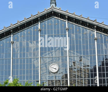 Parte della stazione ferroviaria occidentale, Budapest, Ungheria Foto Stock