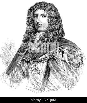 James FitzThomas Butler (1610 - 1688) era un statista anglo-irlandese e soldato, noto come Conte di Ormond dal 1634 al 1642 e marchese o Marchese di Ormonde da 1642 a 1661. Dal 1649 al 1650 egli è stato il primo comandante dei monarchici le forze nella lotta contro il Cromwellian conquista dell'Irlanda Foto Stock