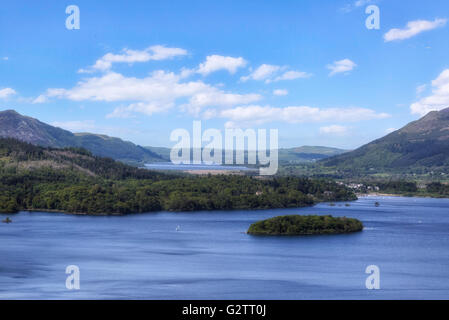 Keswick, Derwentwater, Lake District, Cumbria, England, Regno Unito Foto Stock