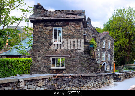 Ambleside, Bridge House, Lake District, Cumbria, England, Regno Unito Foto Stock