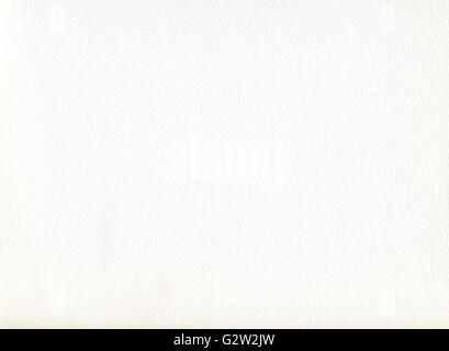 Carta acquerello texture, astratto bianco carta vuoto Foto stock - Alamy