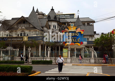 Casino Royale Palacio edificio, Miraflores Lima, Perù Foto Stock