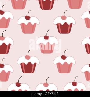 Torte di modello Illustrazione Vettoriale